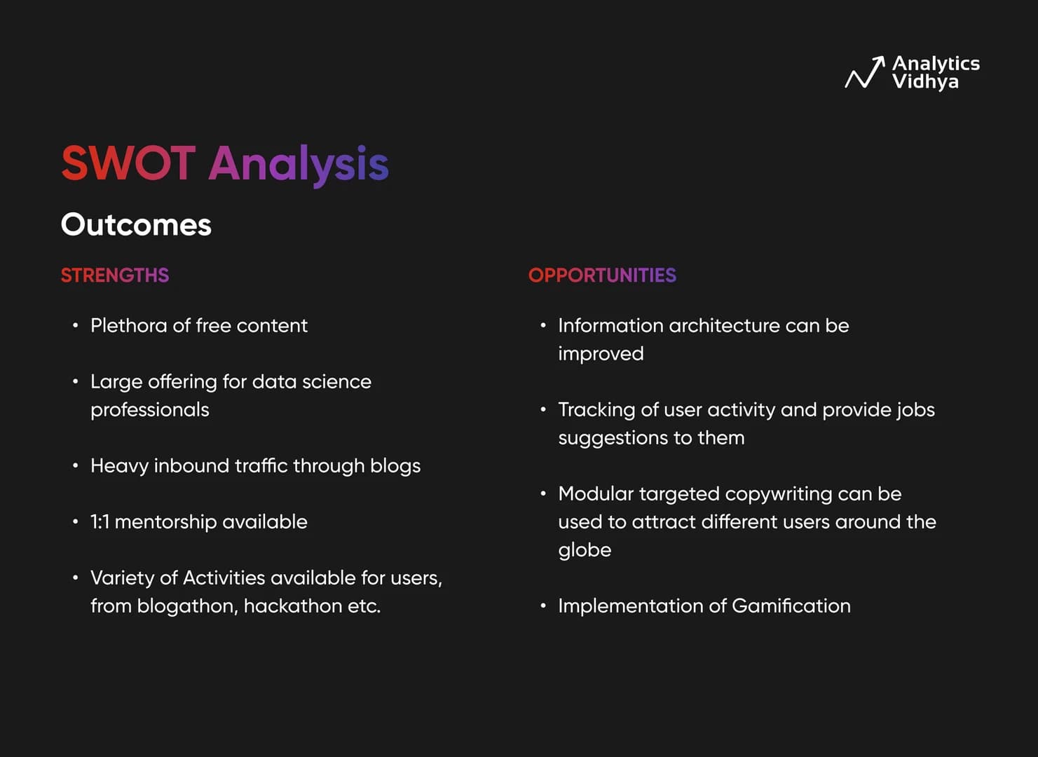 Analytics Vidhya for Enterprises