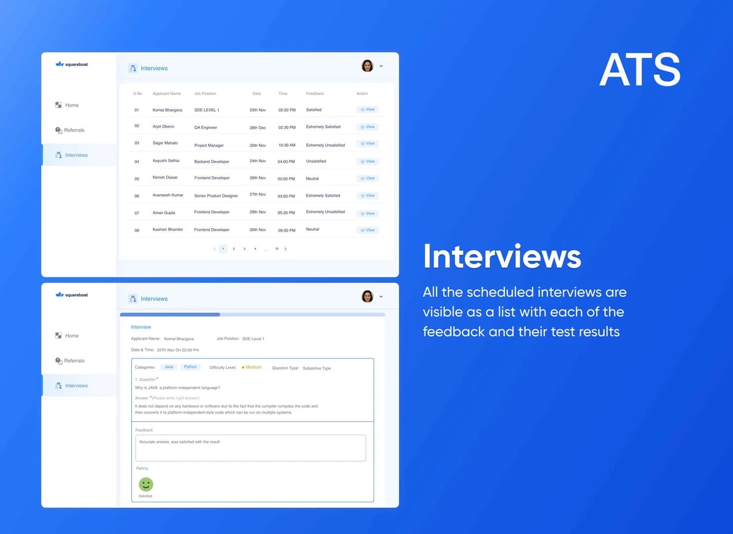 Application Tracking System (ATS)