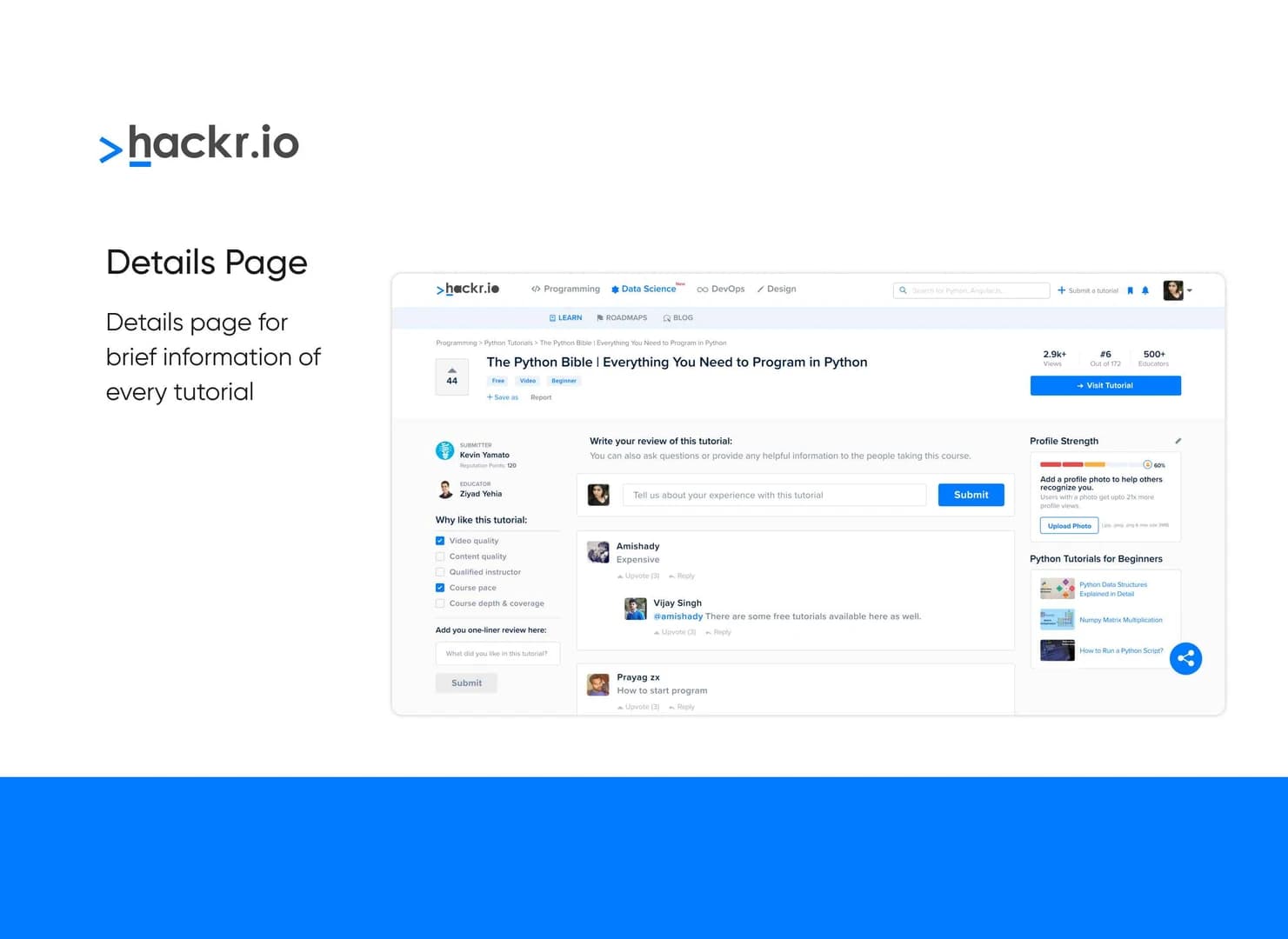 Hackr.io