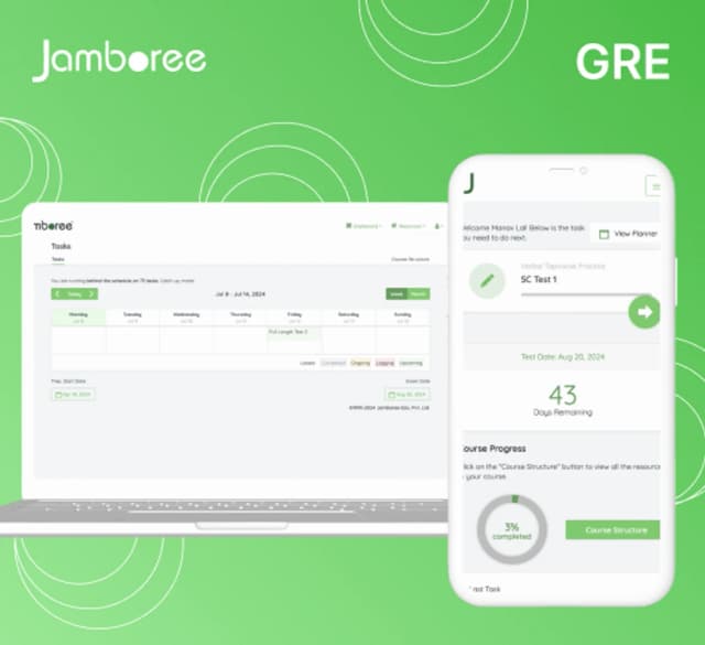 Jamboree GRE Mobile App