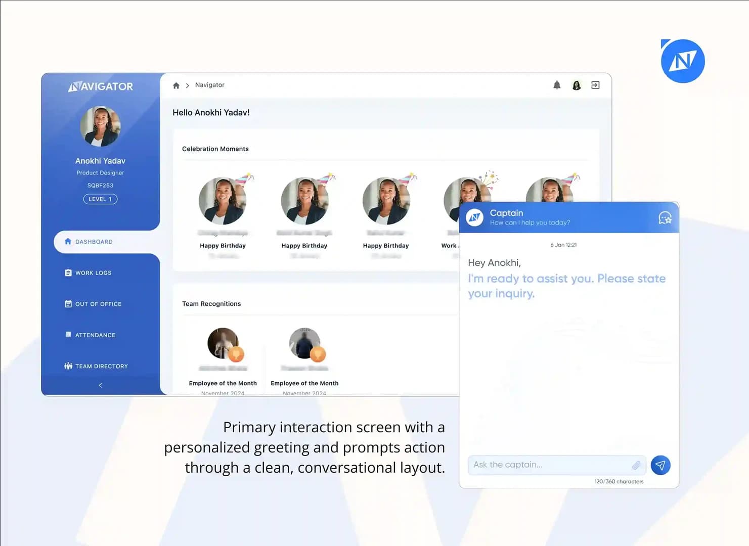 CC Primary Screen