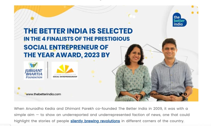 The Better India