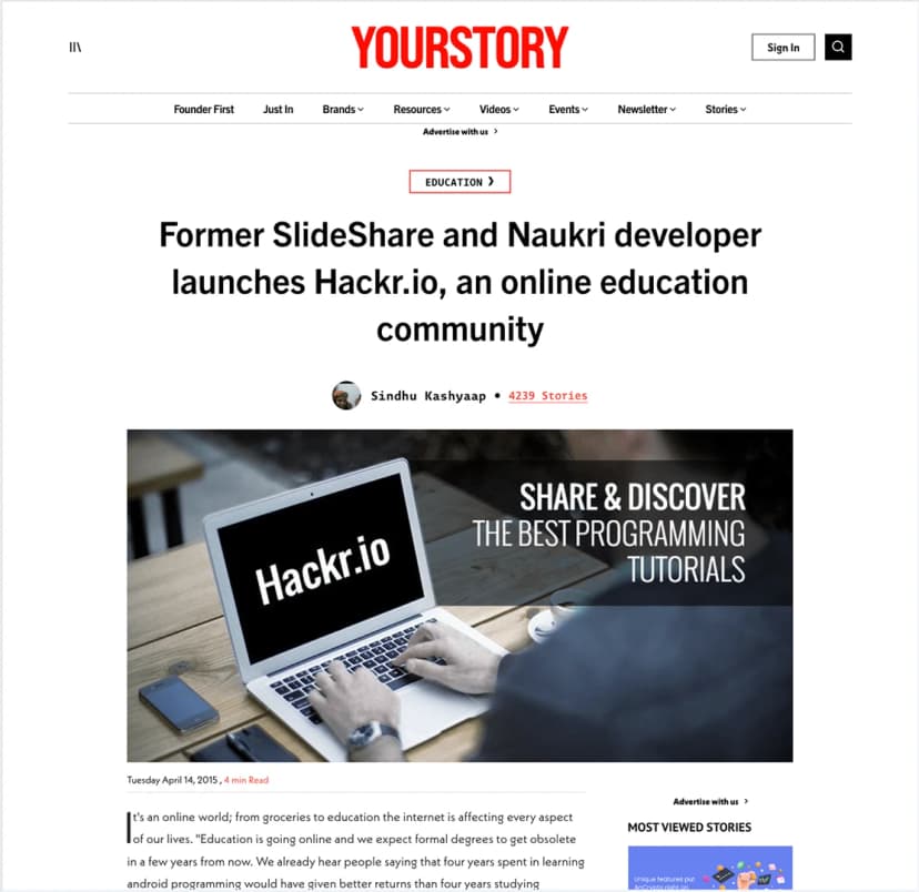 Hackr.io