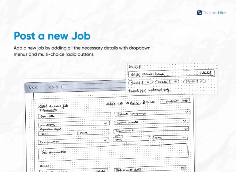 TeacherHire - A concept project