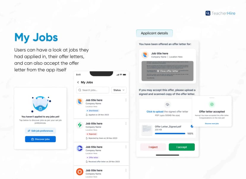 TeacherHire - A concept project