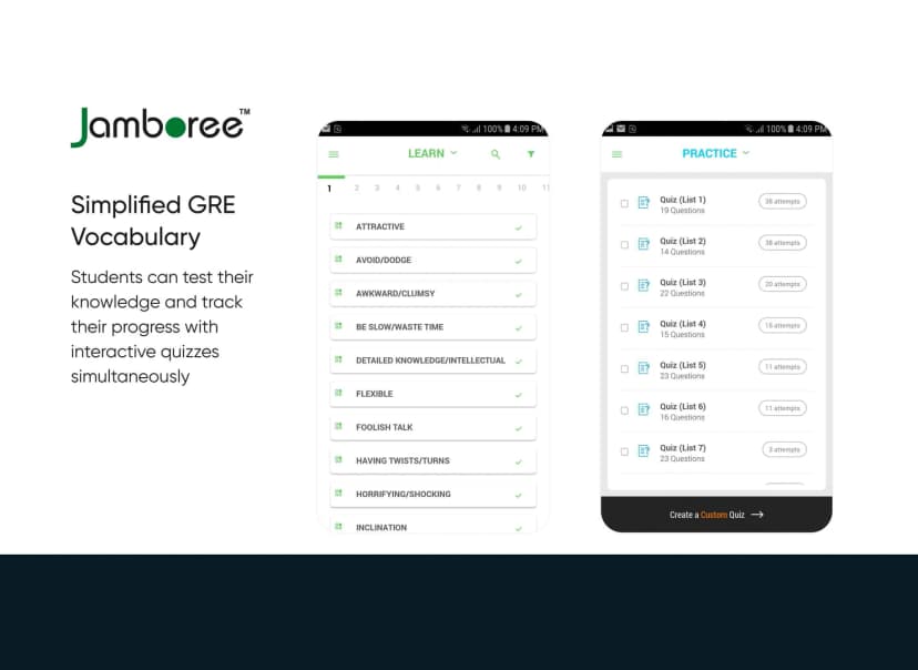 Jamboree Education - The GRE Mobile App