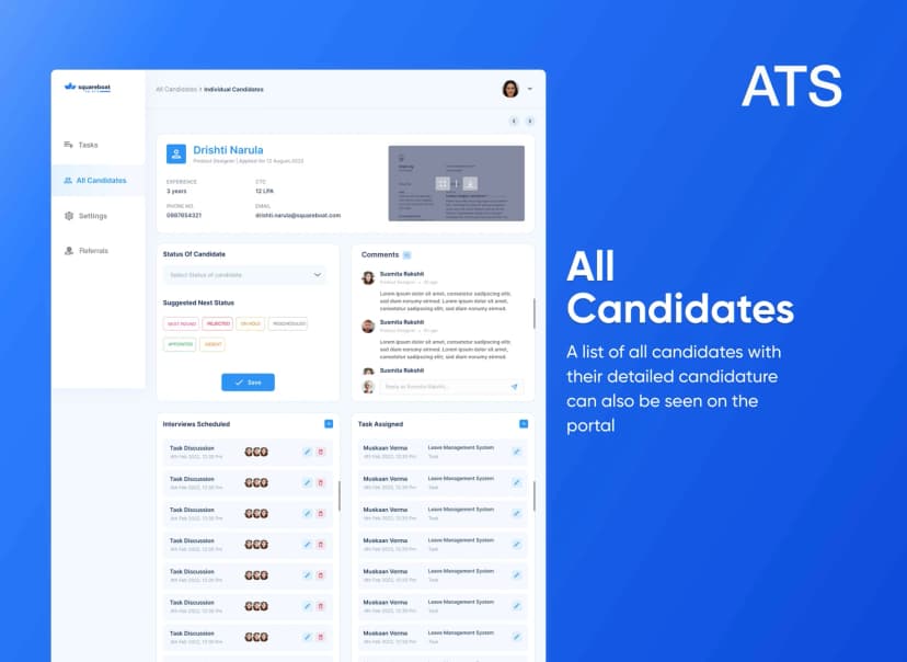 Application Tracking System (ATS)