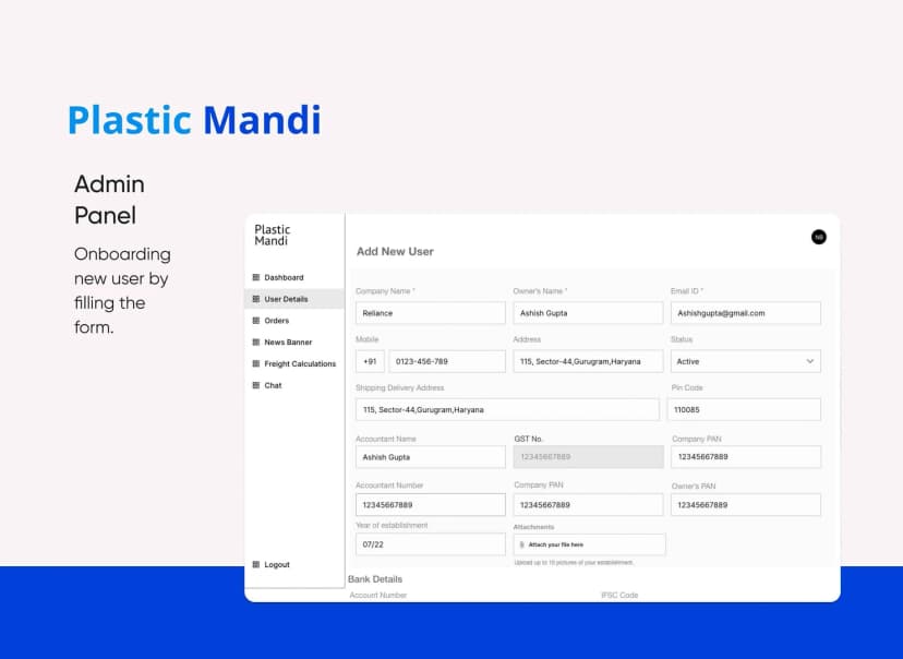 Plastic Mandi